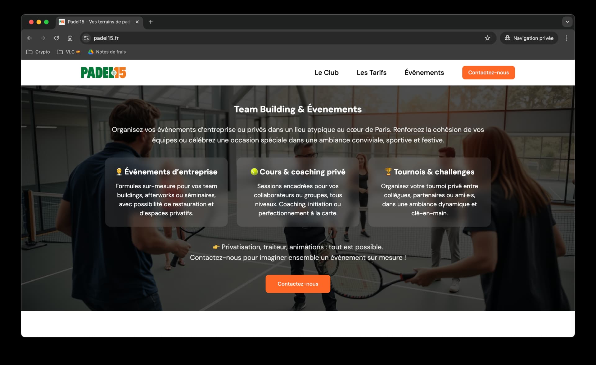 Padel15 - Screenshot 3