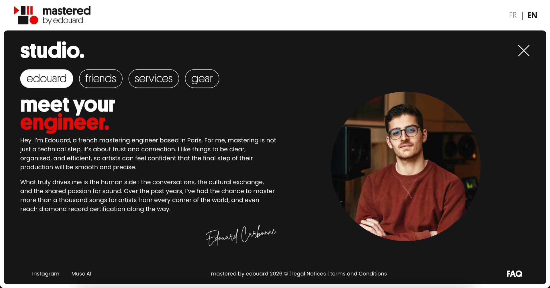 MasteredByEdouard - Screenshot 2
